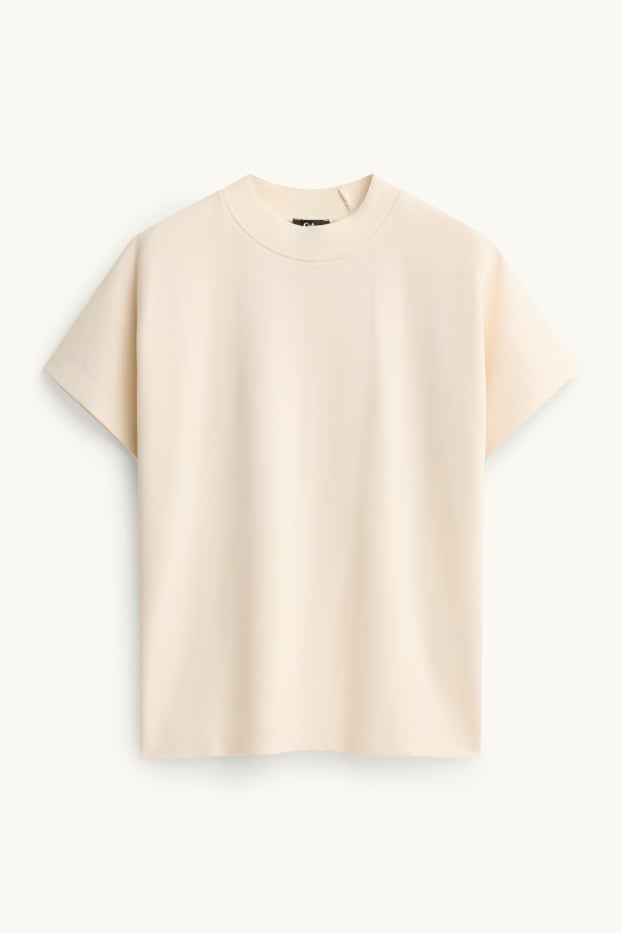 Femmes - T-shirt - regular fit - crème
