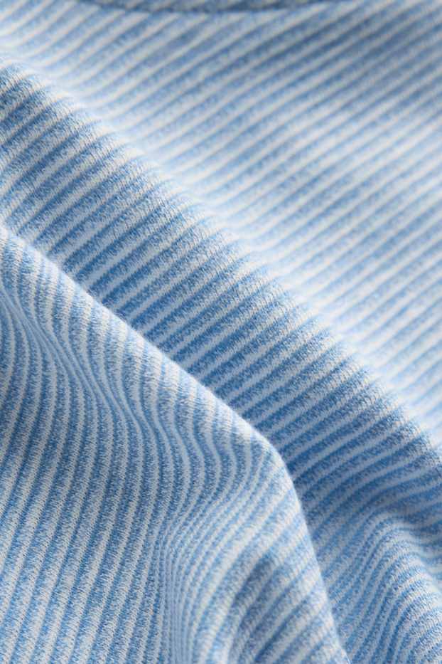 Home - Samarreta de mànigues curtes - regular fit - de ratlles - blau