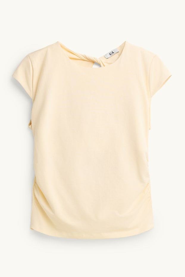 Damen - T-Shirt - Slim Fit - orange