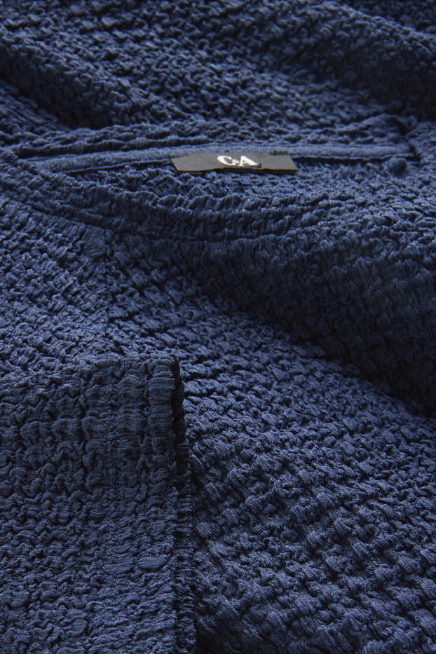 Damen - T-Shirt - Regular Fit - dunkelblau