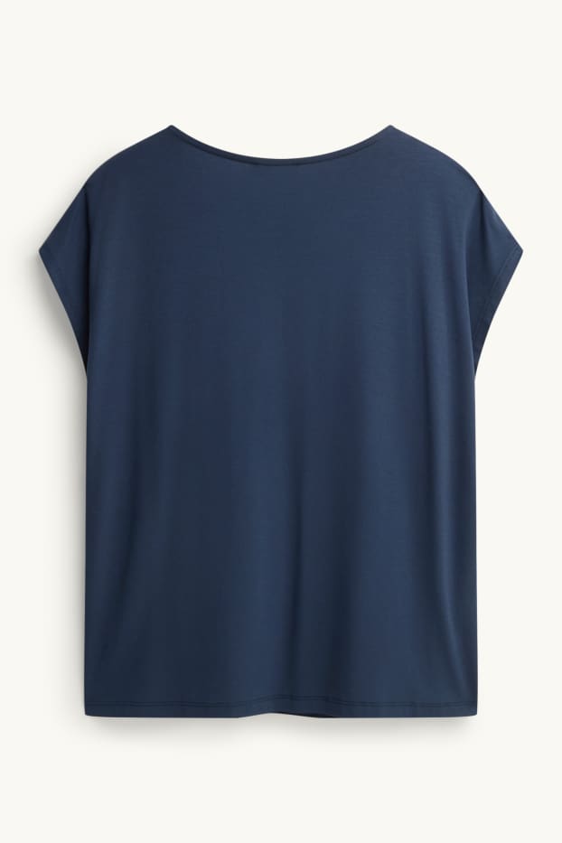 Donna - T-shirt - regular fit - blu scuro