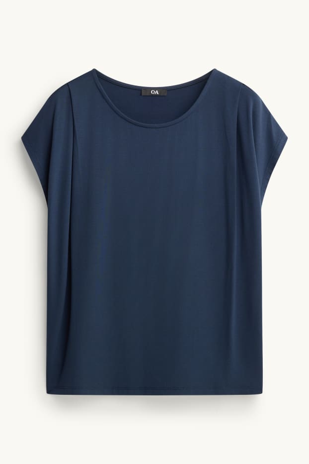 Donna - T-shirt - regular fit - blu scuro