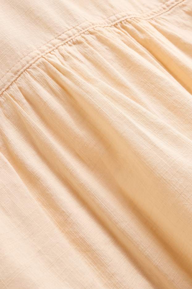 Women - Shirt blouse - yellow