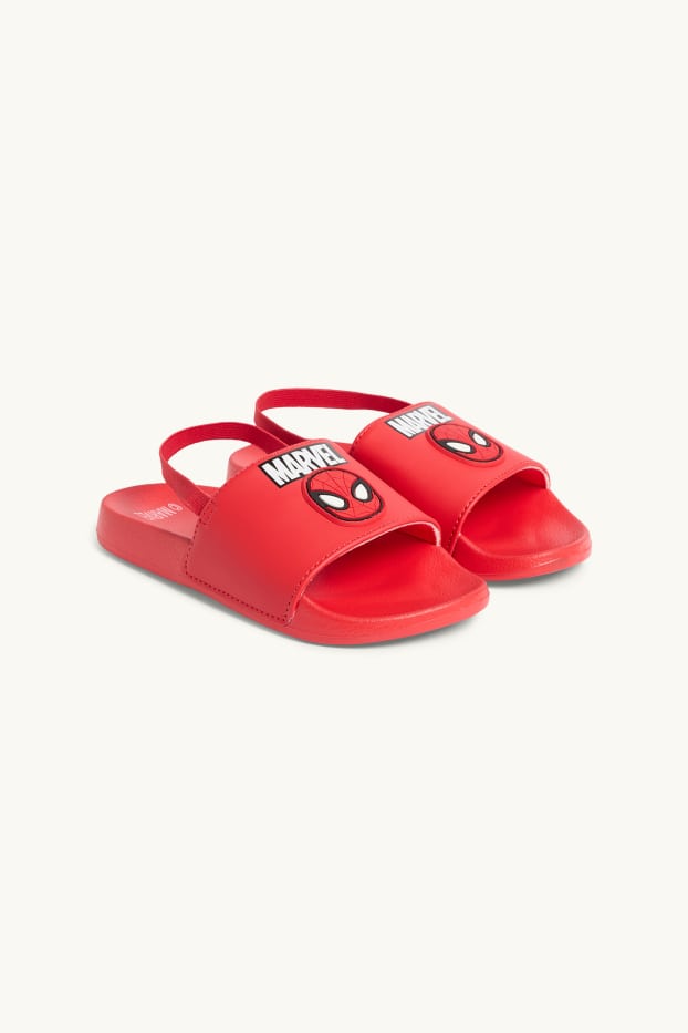 Kinderen: jongens - Spider-Man - sandalen - rood