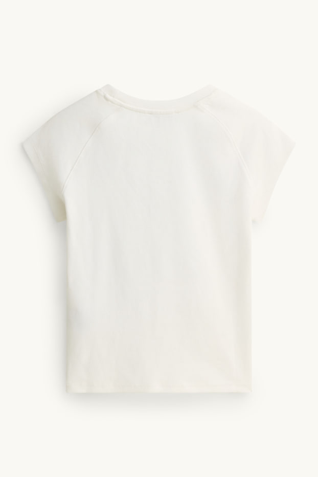 Dames - T-shirt - regular fit - wit