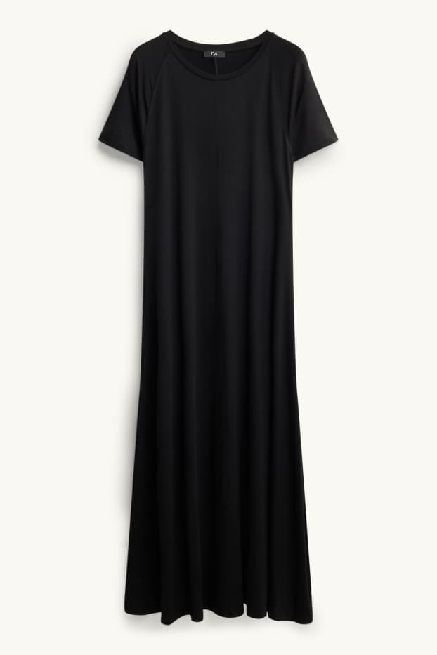 Damen - A-Linien Kleid - schwarz