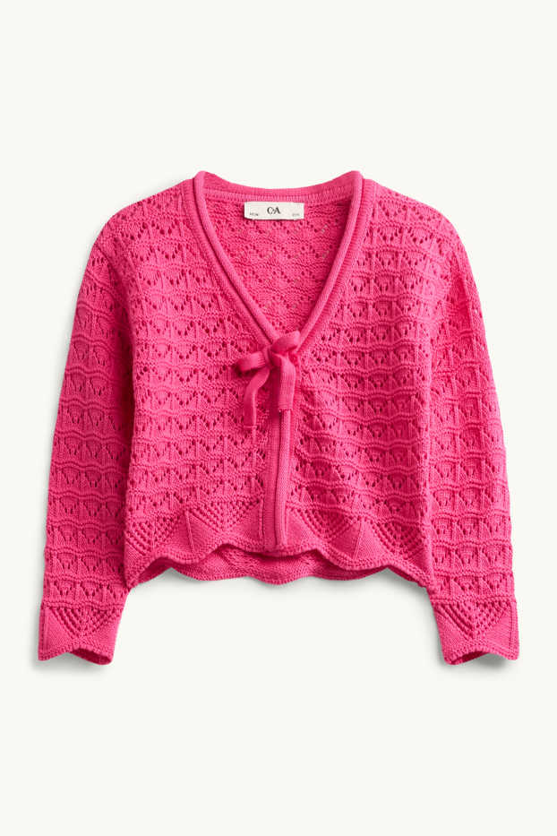 Bambine - Cardigan - fucsia