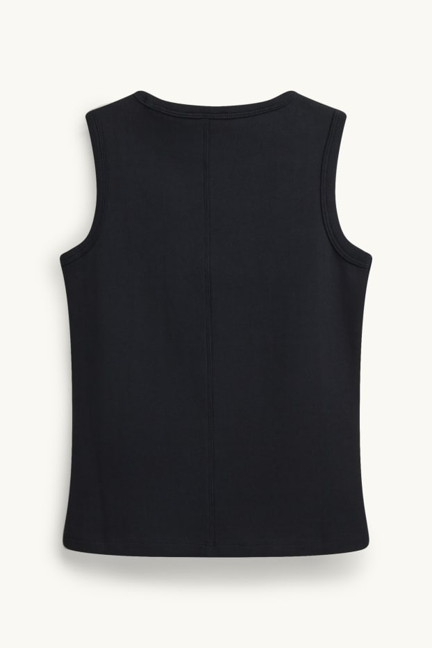 Damen - Top - schwarz