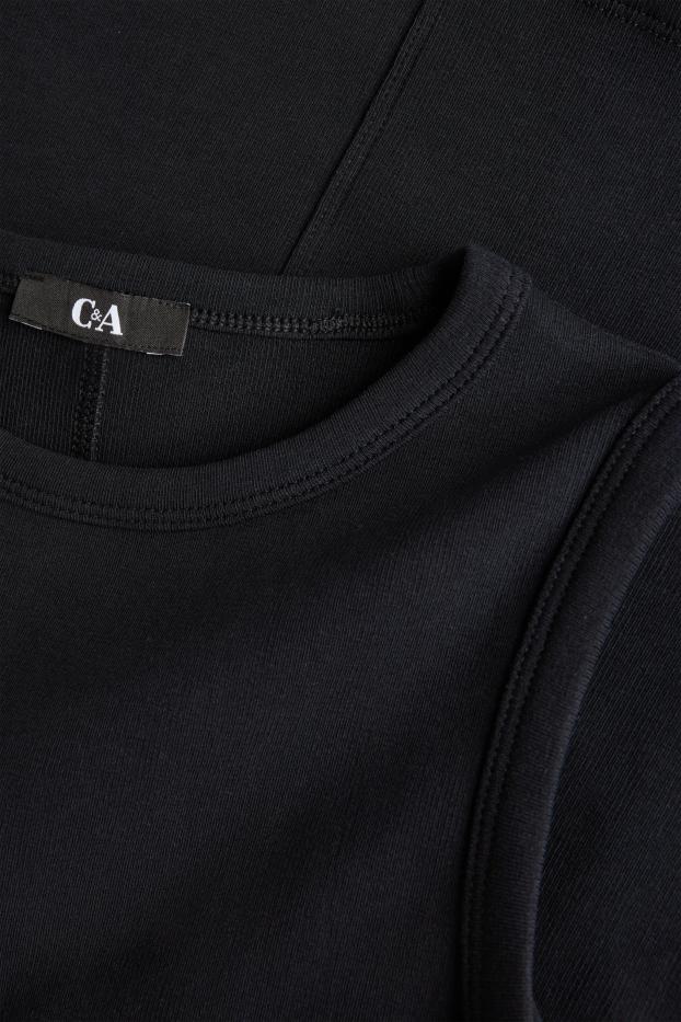 Damen - Top - schwarz