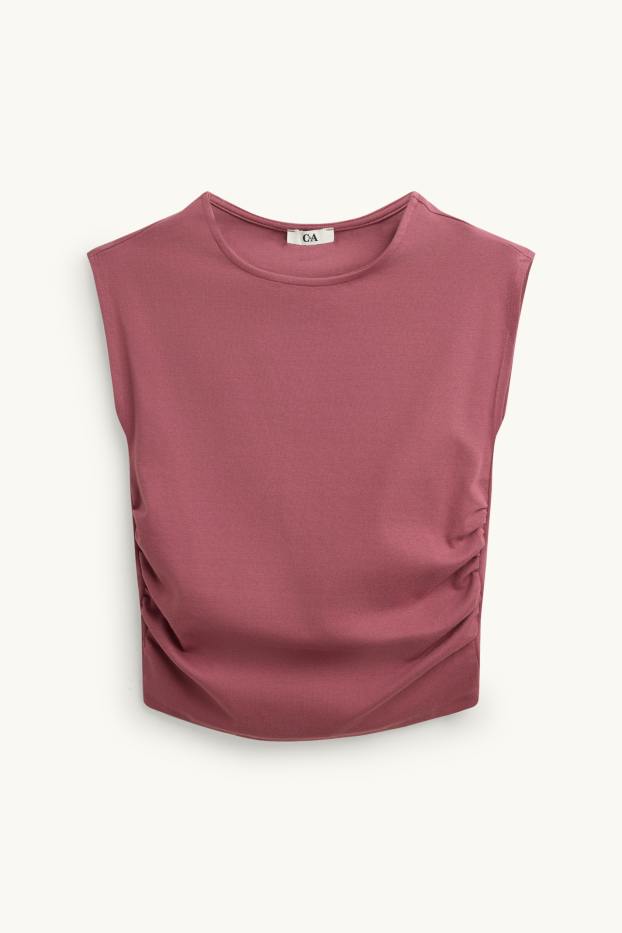 Dámské - Top - světle červená