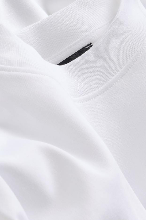 Dames - Sweatshirt - oversized - wit