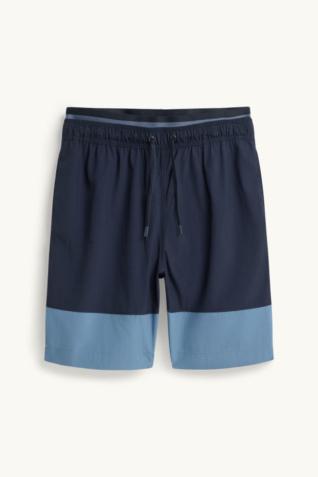 Herren - Badeshorts - dunkelblau