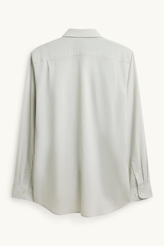 Herren - Businesshemd - Regular Fit - Kent - hellgrau