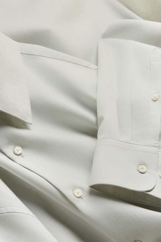 Herren - Businesshemd - Regular Fit - Kent - hellgrau