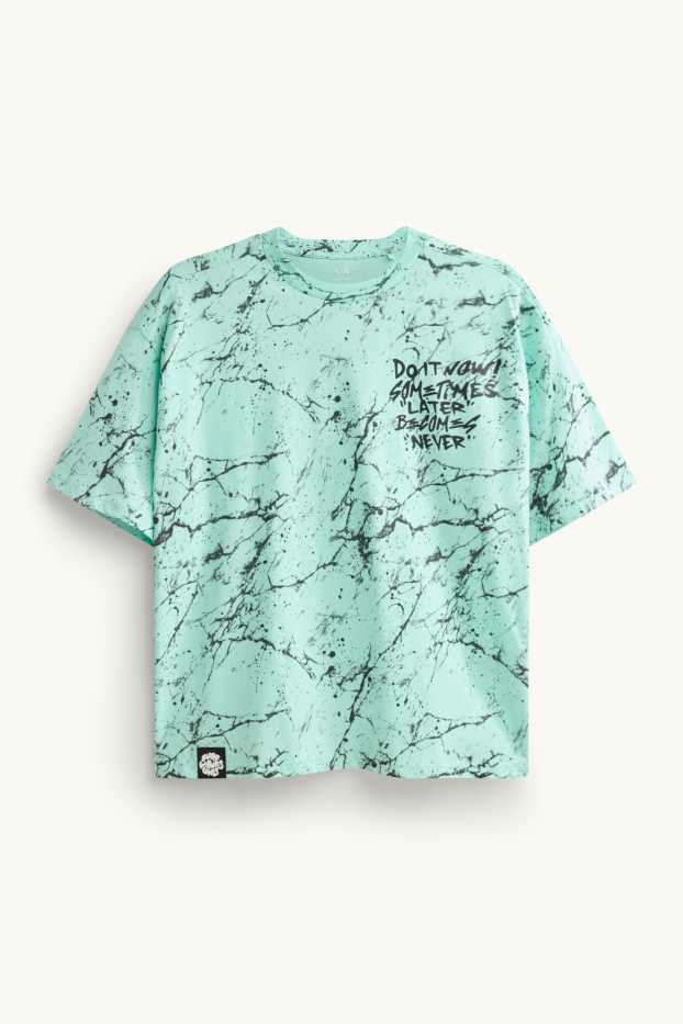 Copii - Băieți - Tricou cu mânecă scurtă - turcoaz