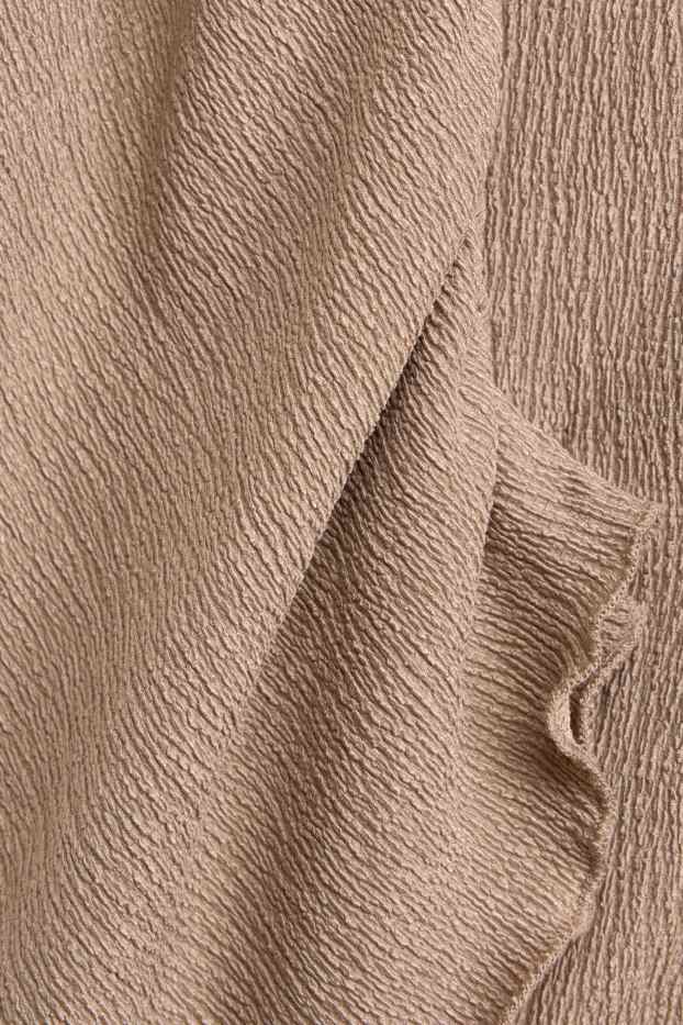 Damen - T-Shirt  - Regular Fit - hellbraun