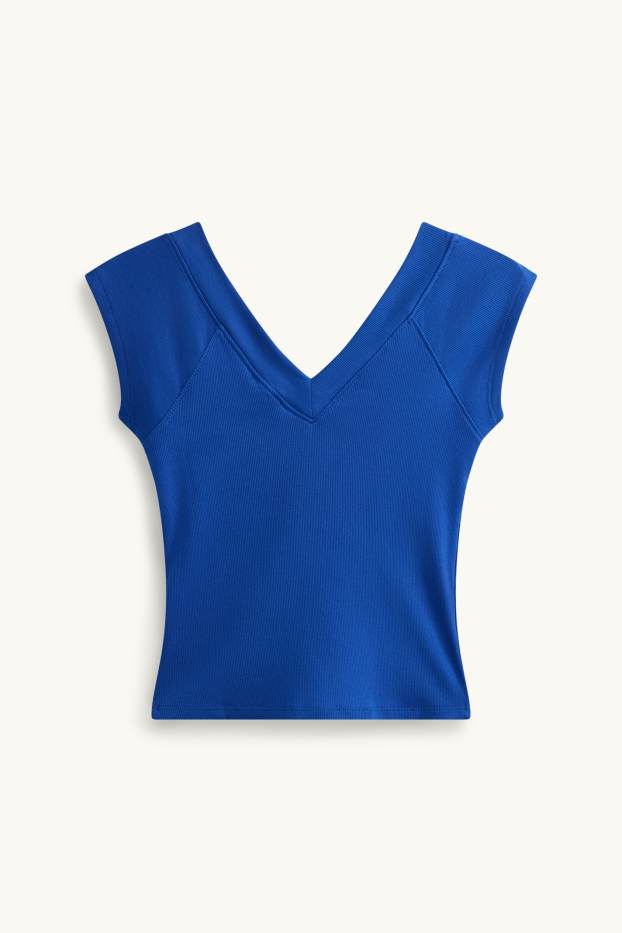 Dámské - Tričko - modrá