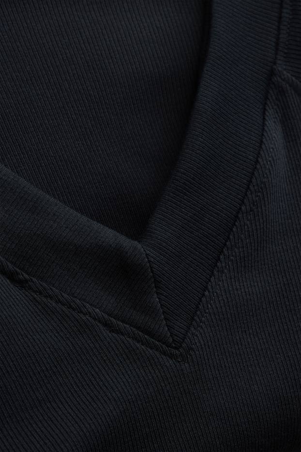 Dames - T-shirt - zwart