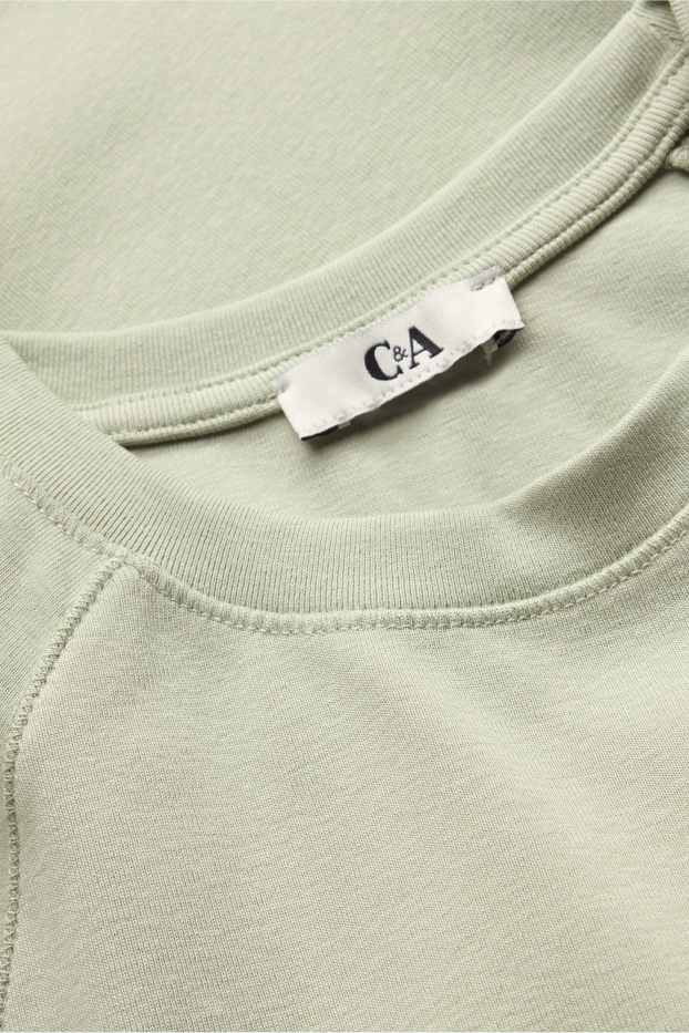 Dames - T-shirt - slim fit - groen