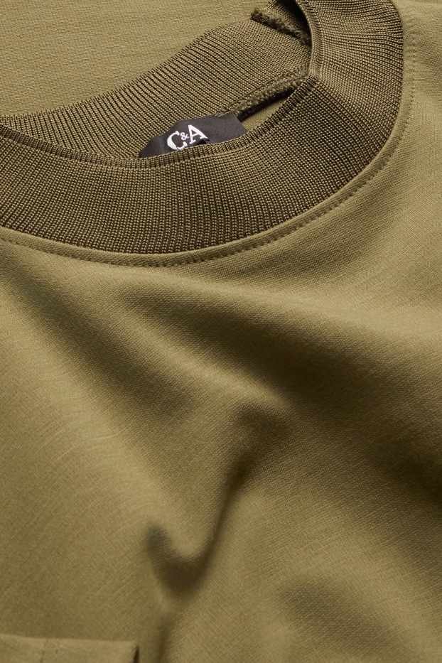 Damen - T-Shirt - Regular Fit - khaki