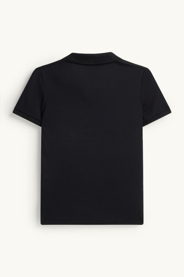 Dona - Polo - regular fit - negre