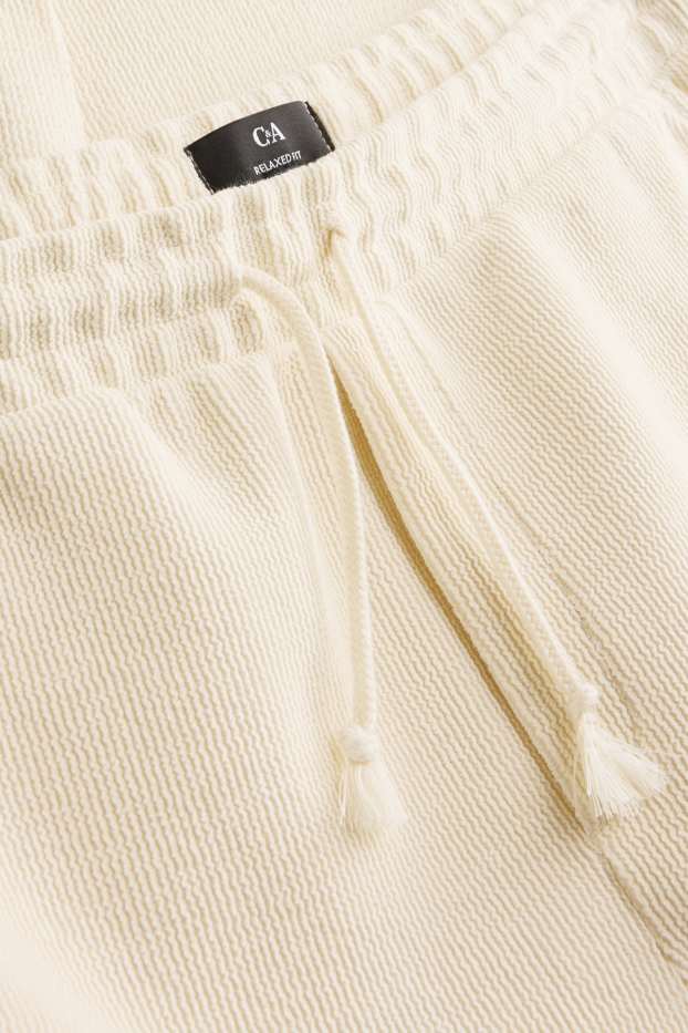 Hombre - Pantalón de deporte - crema