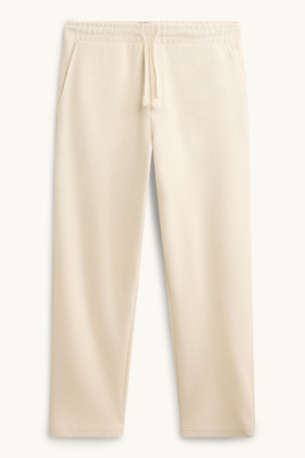 Hombre - Pantalón de deporte - crema