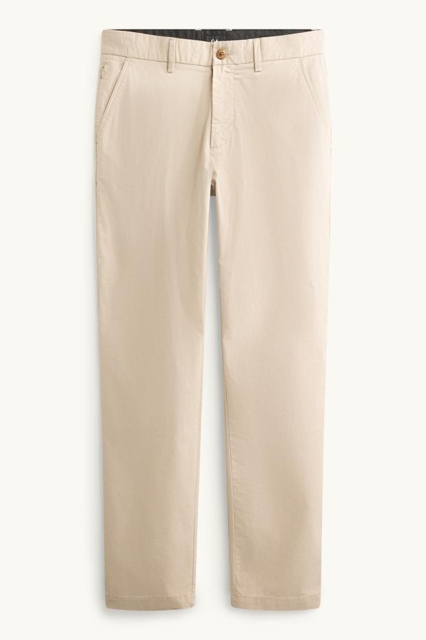 Heren - Chino - slim fit - beige