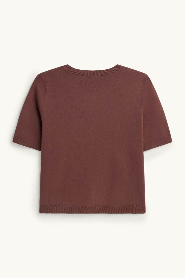 Women - Cardigan - brown