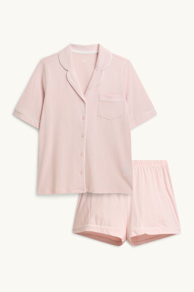 Dames - Shortama - roze