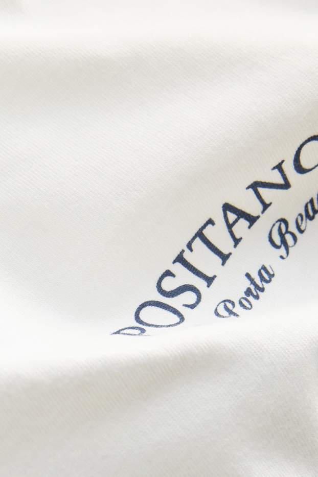 Men - T-shirt - relaxed fit - white