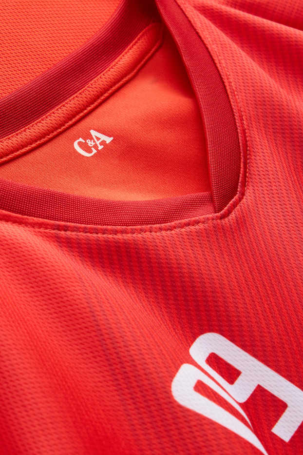 Kinderen: jongens - Zwitserland - T-shirt - rood