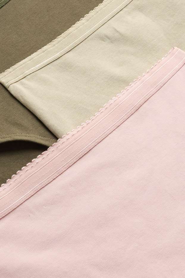 Donna - Confezione da 3 - slip - verde