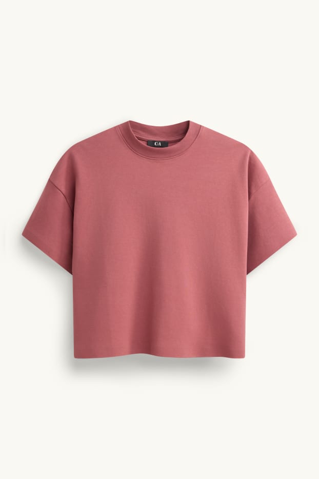 Dames - Sweatshirt - oversized - roze