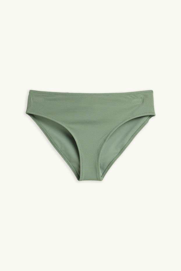 Donna - Slip bikini - vita media - LYCRA® XTRA LIFE™ - verde