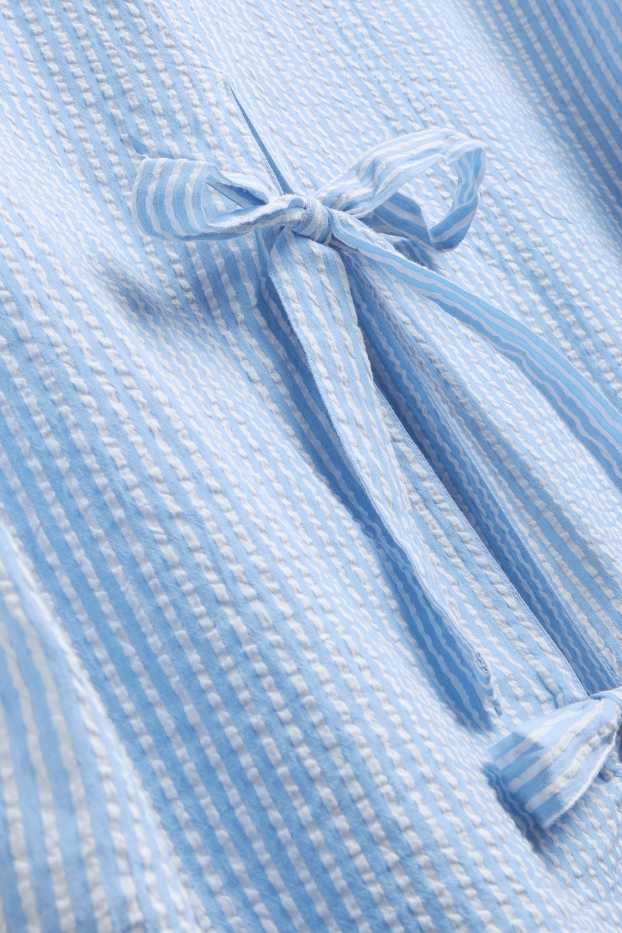 Donna - Camicetta - a righe - blu