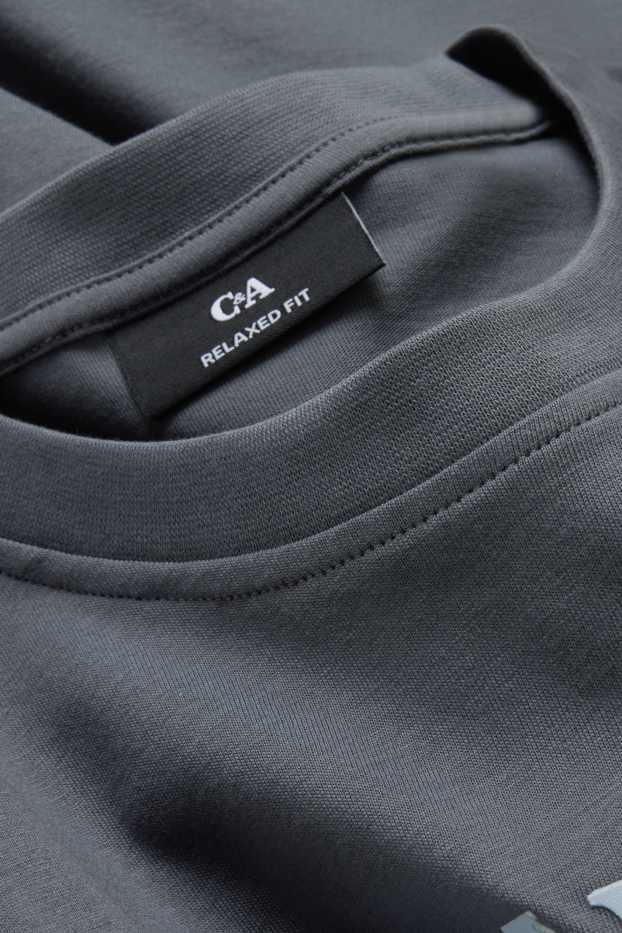 Herren - T-Shirt - Regular Fit - dunkelgrau