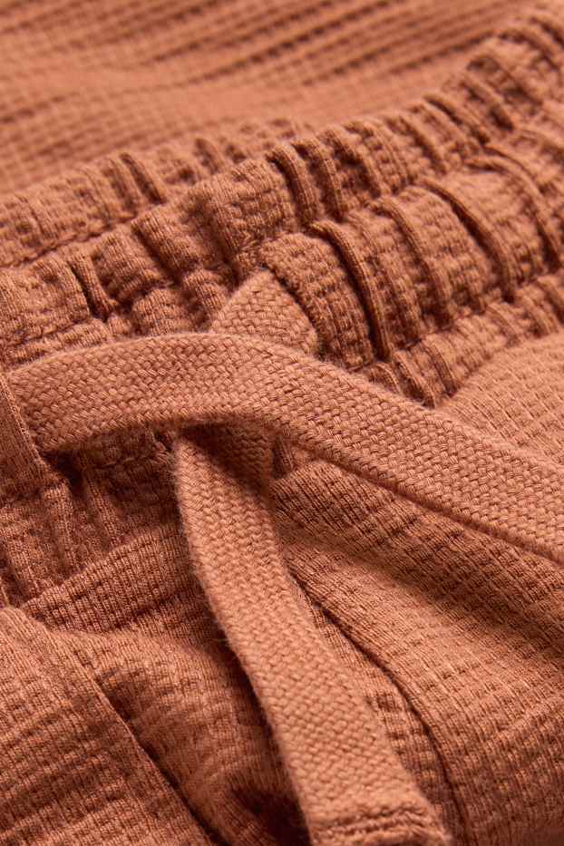 Copii - Băieți - Pantaloni scurți - structurați - maro