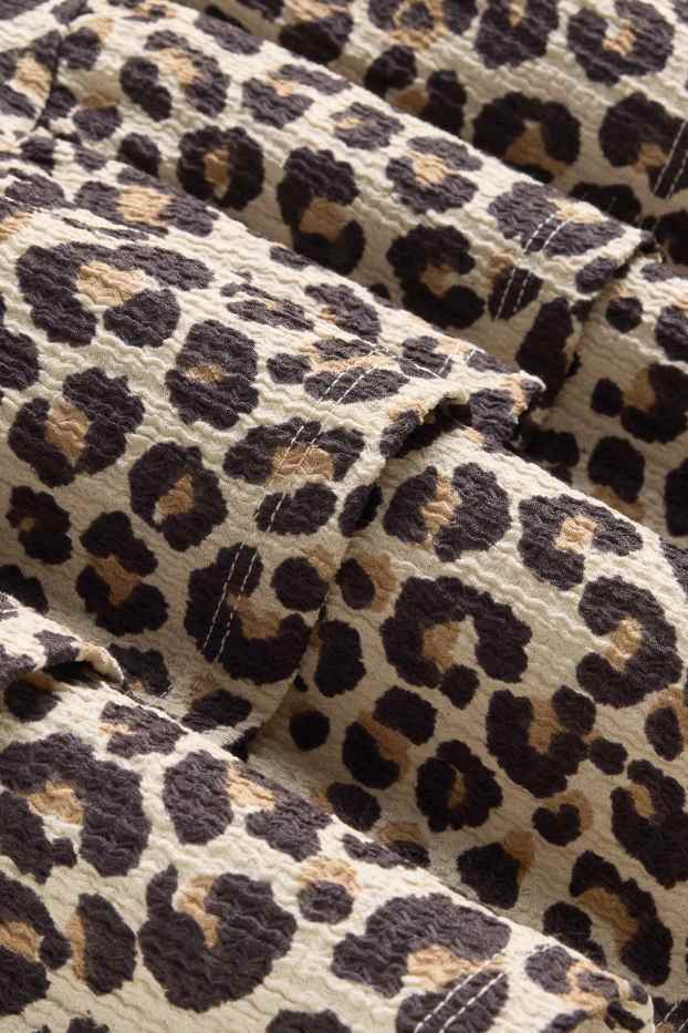 Kinder Mädchen - Rock - gemustert - strukturiert - beige