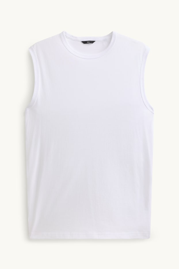 Hommes - Débardeur - blanc