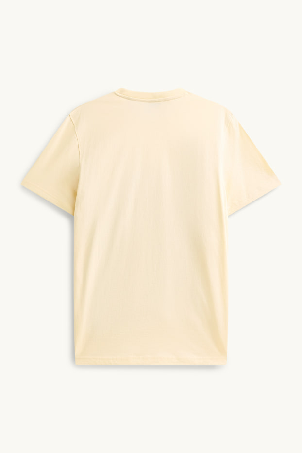 Bărbați - Tricou - regular fit - crem