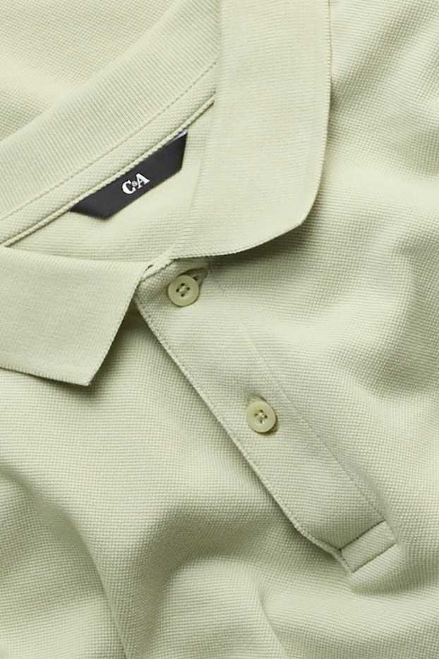 Herren - Poloshirt - Regular Fit - grün