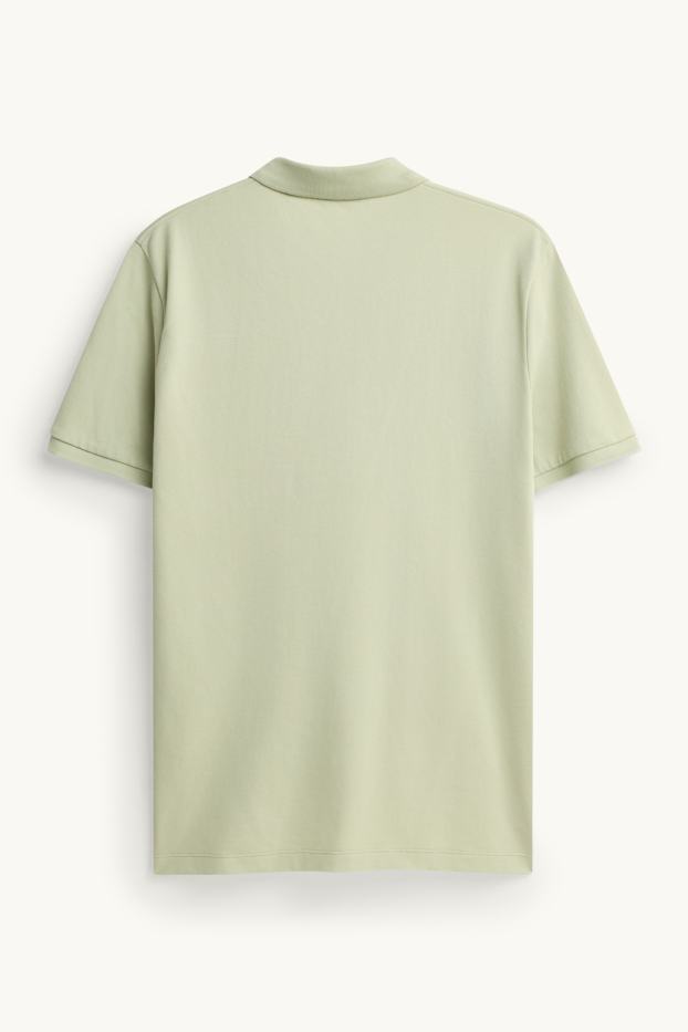 Herren - Poloshirt - Regular Fit - grün