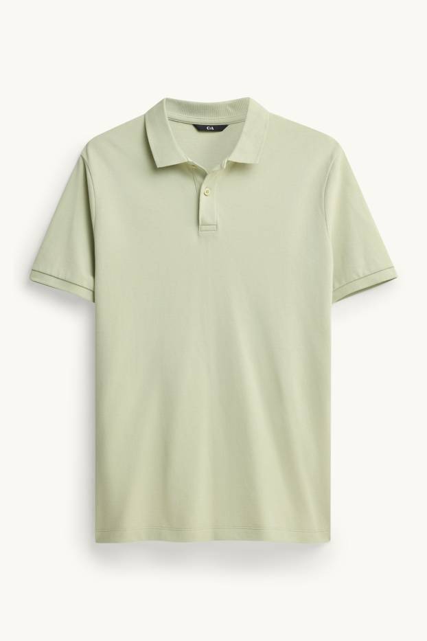 Herren - Poloshirt - Regular Fit - grün