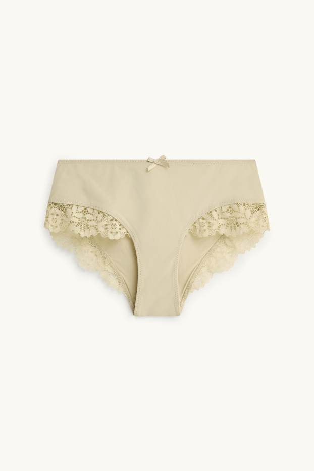 Femei - Chiloți hipster - galben