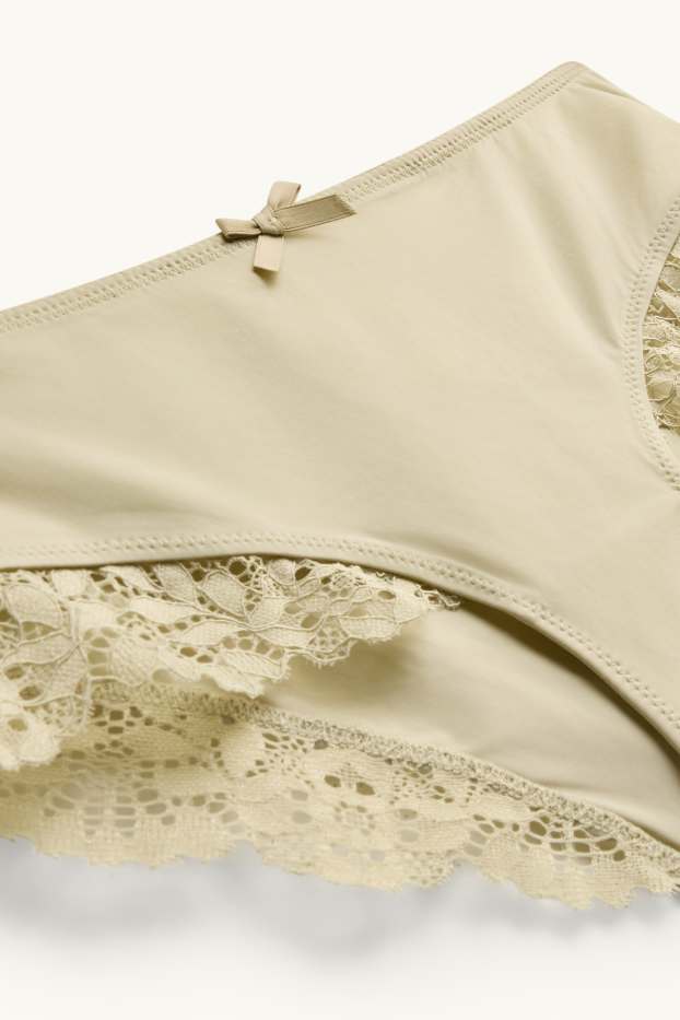 Femei - Chiloți hipster - galben