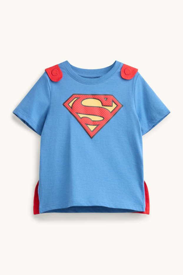 Kinderen: jongens - Superman - T-shirt - blauw