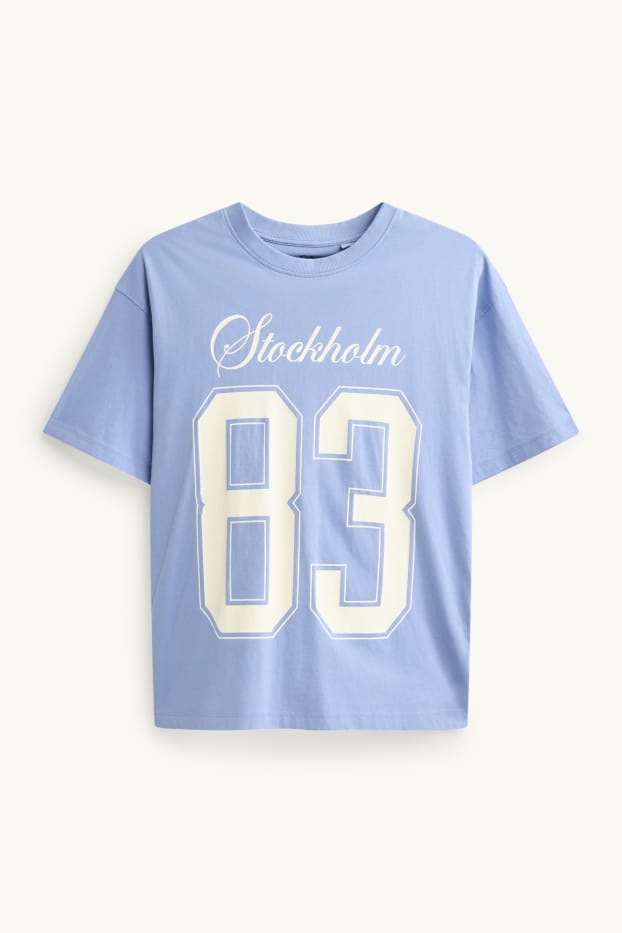 Bambine - Stoccolma - t-shirt - azzurro