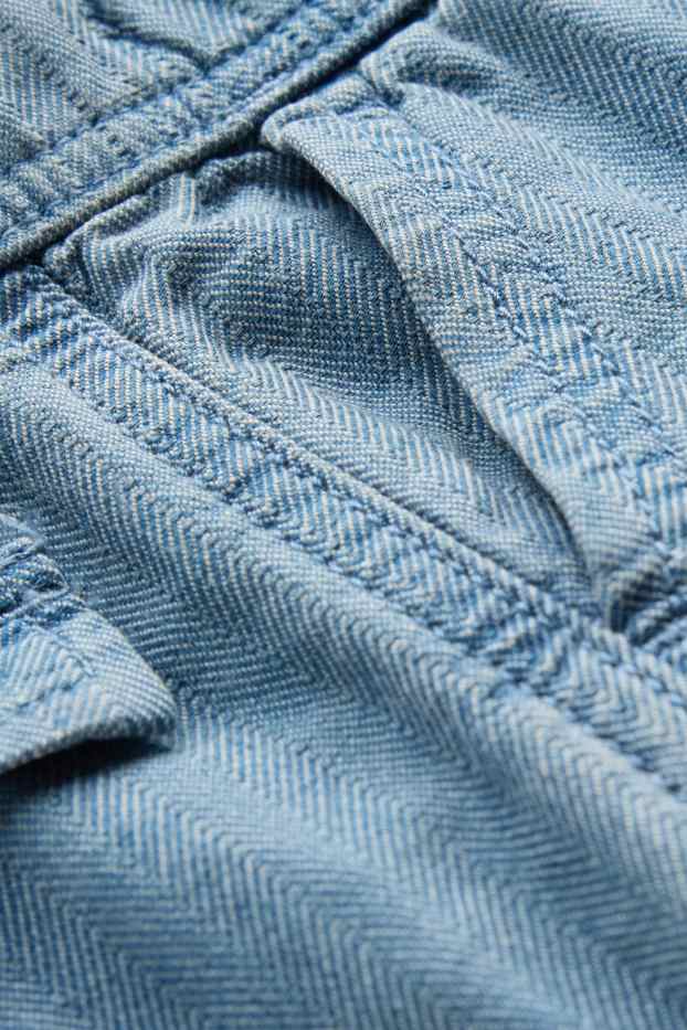 Děti - chlapci - Džínové bermudy - modrá