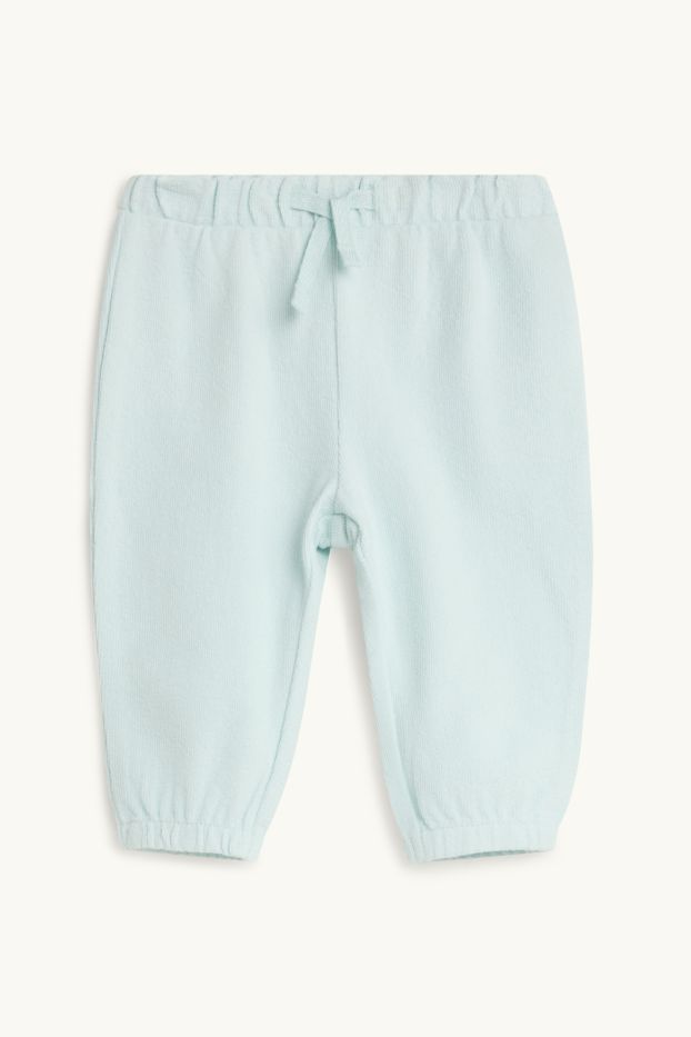 Unisex - Kalhoty pro novorozence - modrá